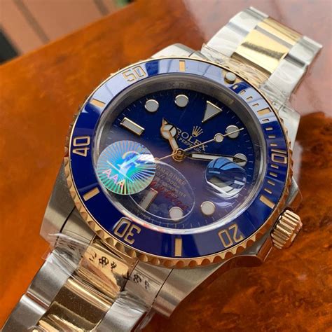 2 tone rolex 44mm swiss replica|replica rolex submariner.